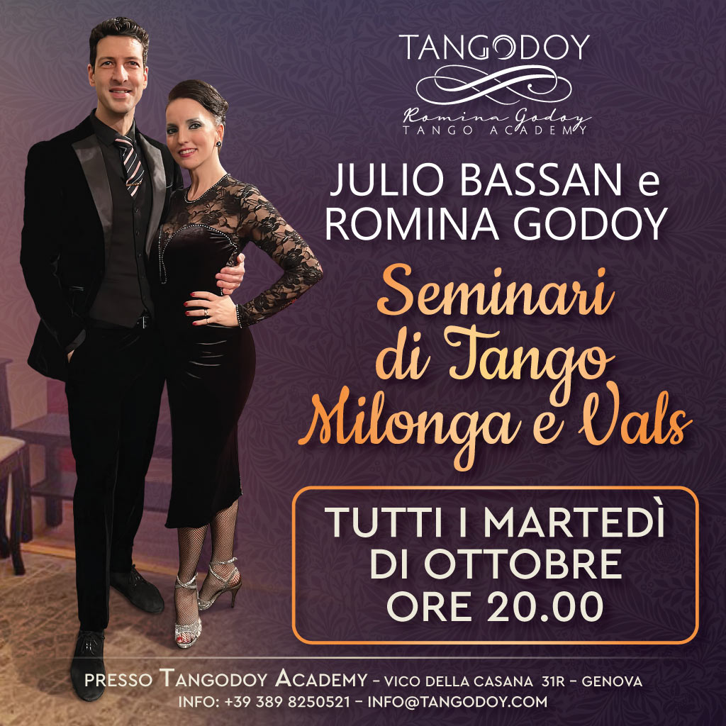 Seminario di Tango Milonga e Vals 2023